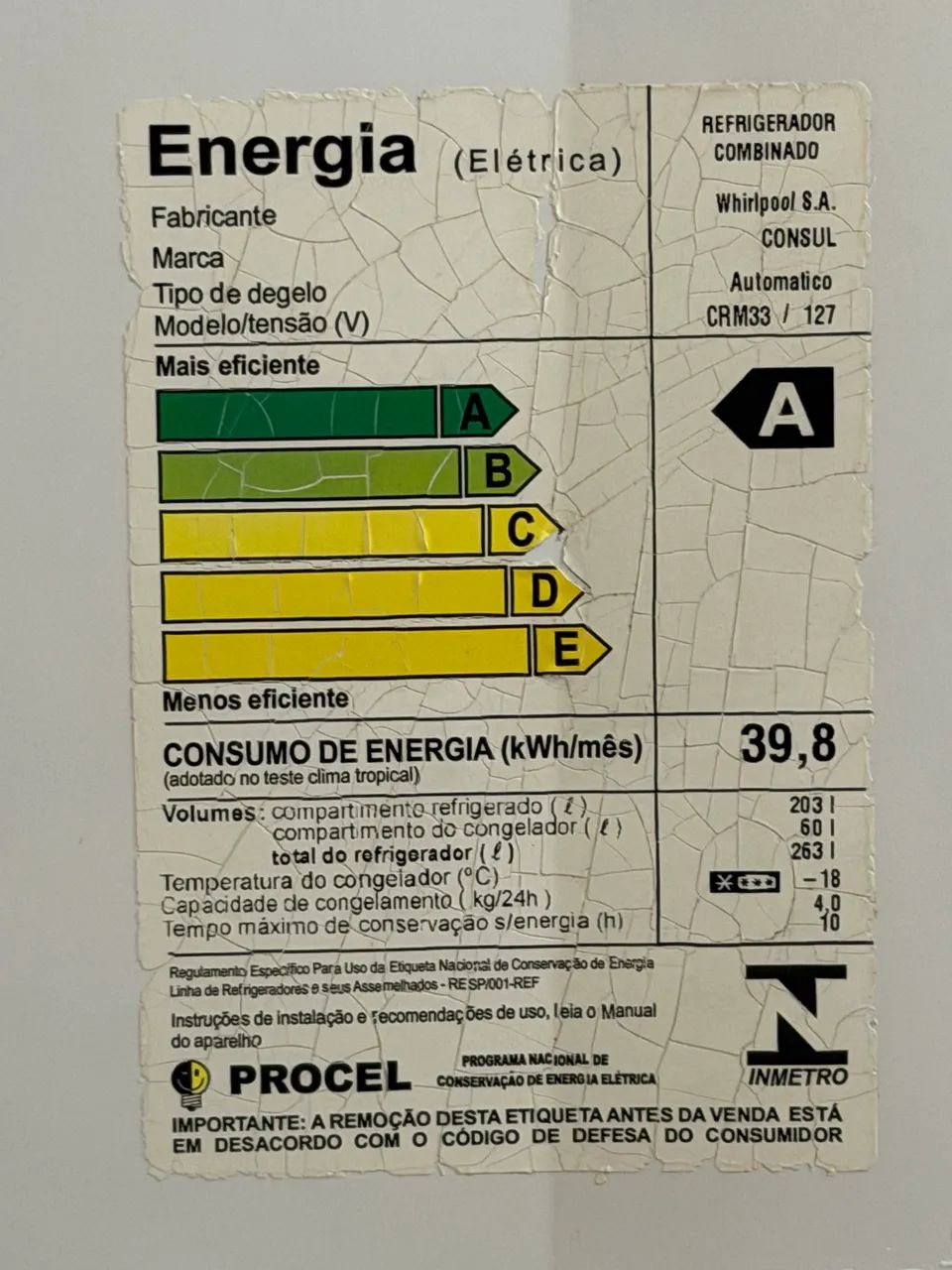 Geladeira cônsul  - Foto 3