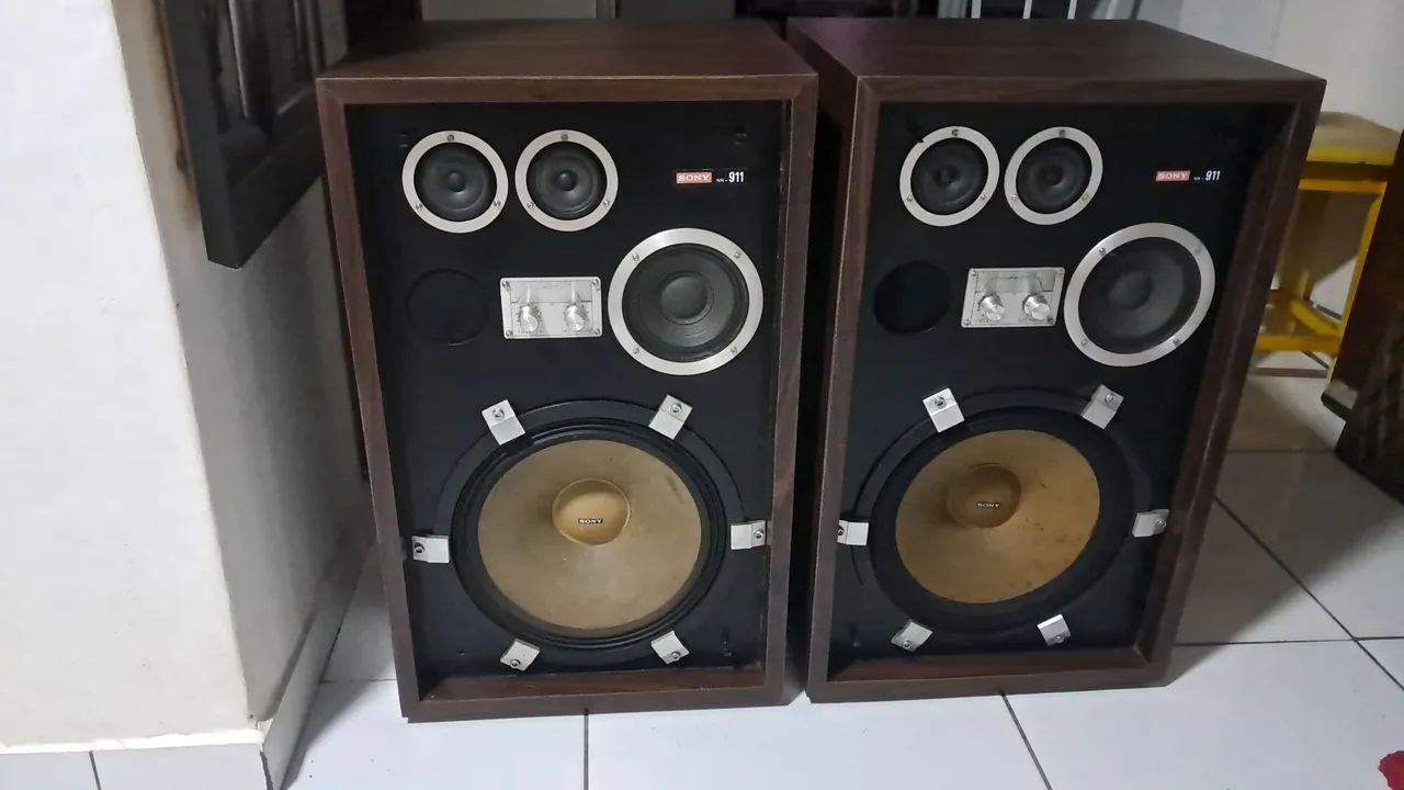 Caixas sony 911ss 
