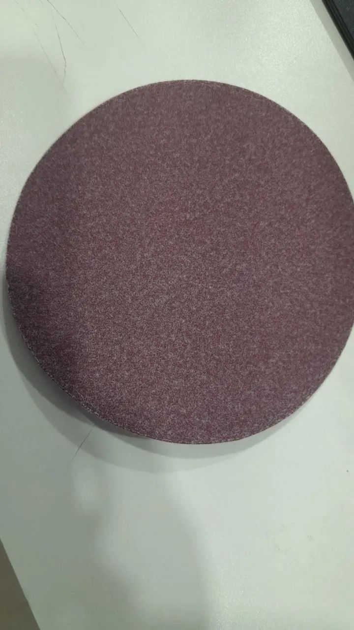 disco de lixa com sistema autoaderente (tipo Fixa Fácil/velcro), P 150G 5 polegadas - Foto 2