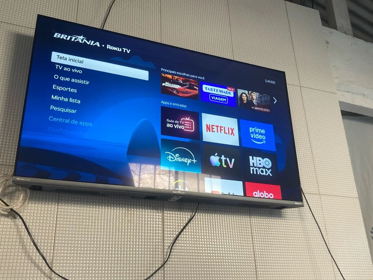 Smart Tv Britânia 43 polegadas 
