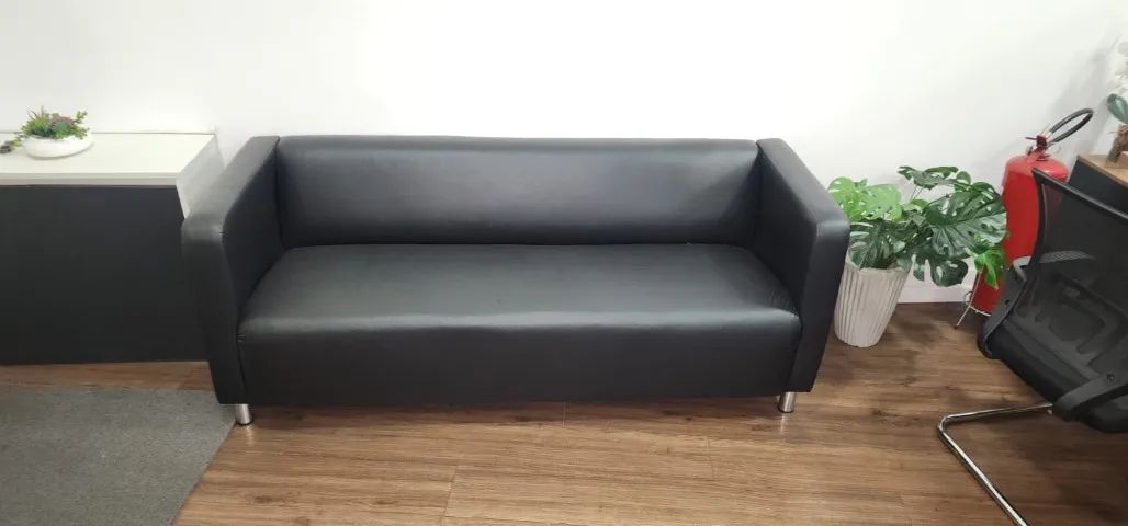 Kit Sofá e Poltrona de Escritório - Foto 3