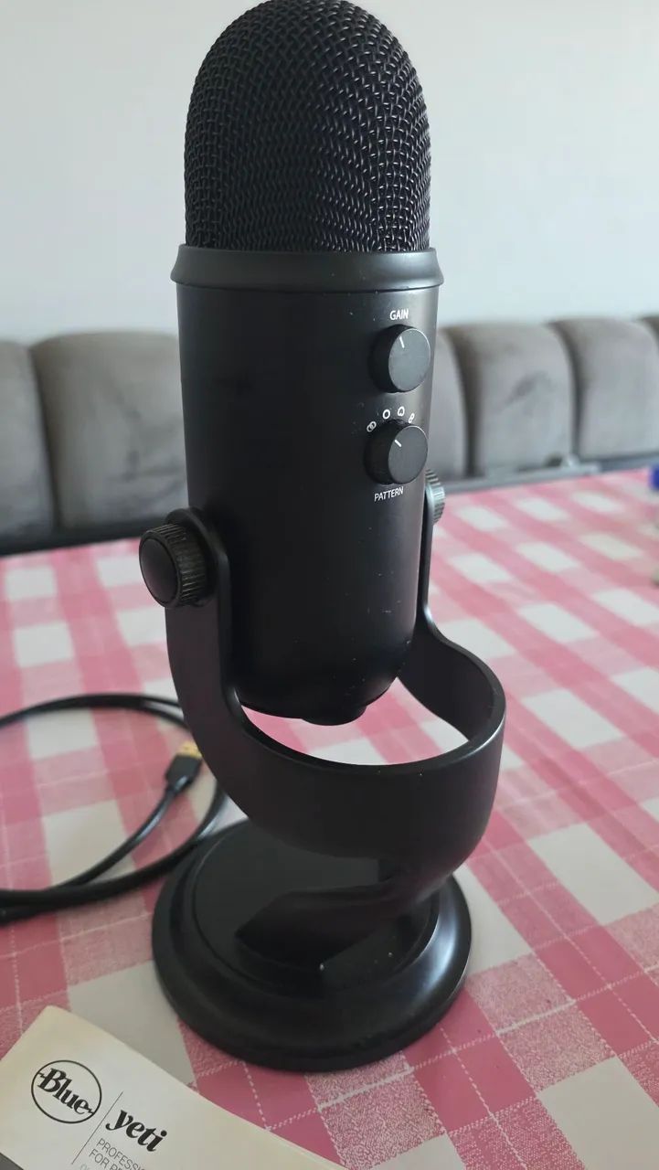 Microfone Blue Yeti - defeito na entrada USB - Foto 2