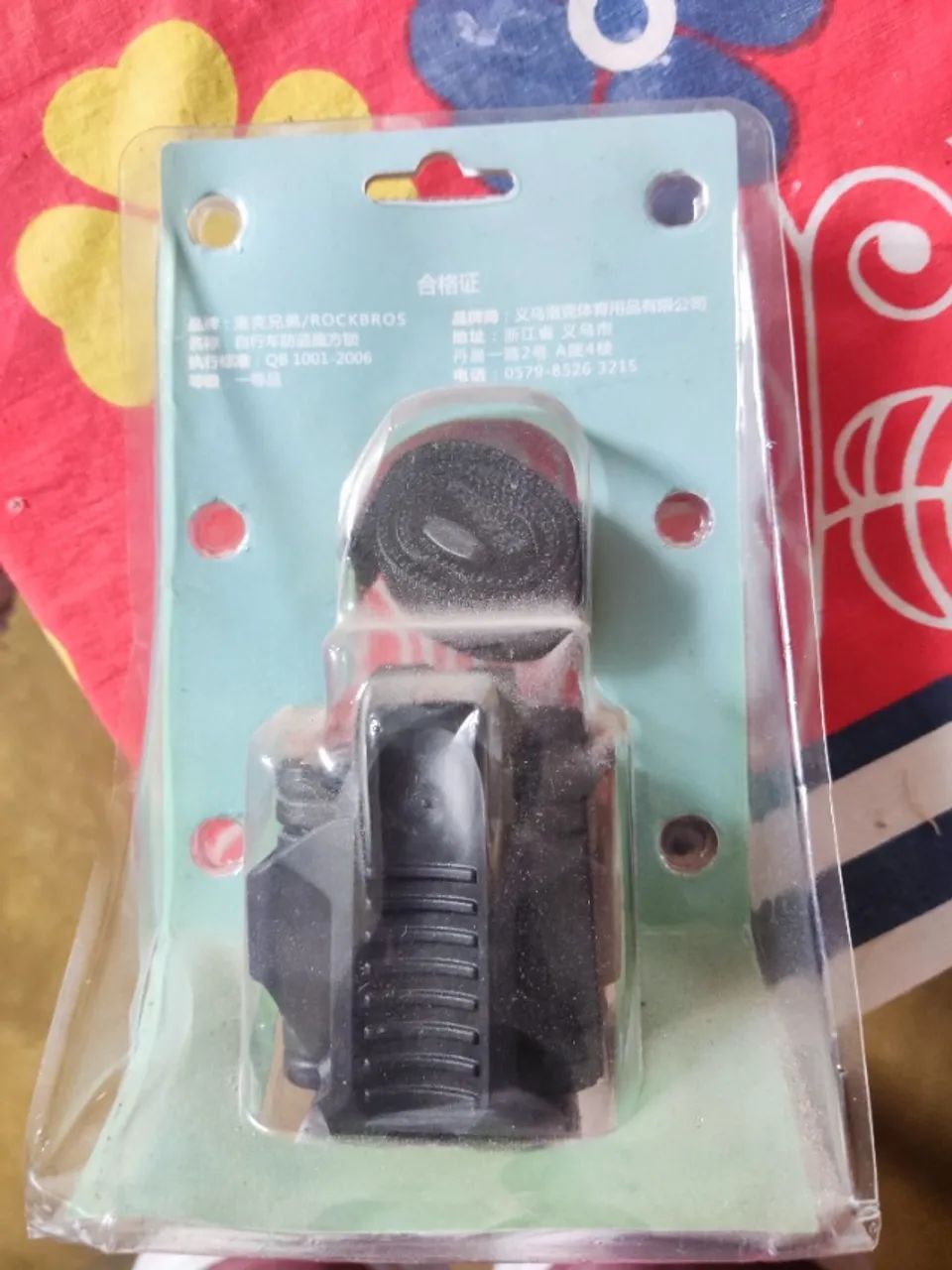 cadeado rockbros com codigo resistente  - Foto 5