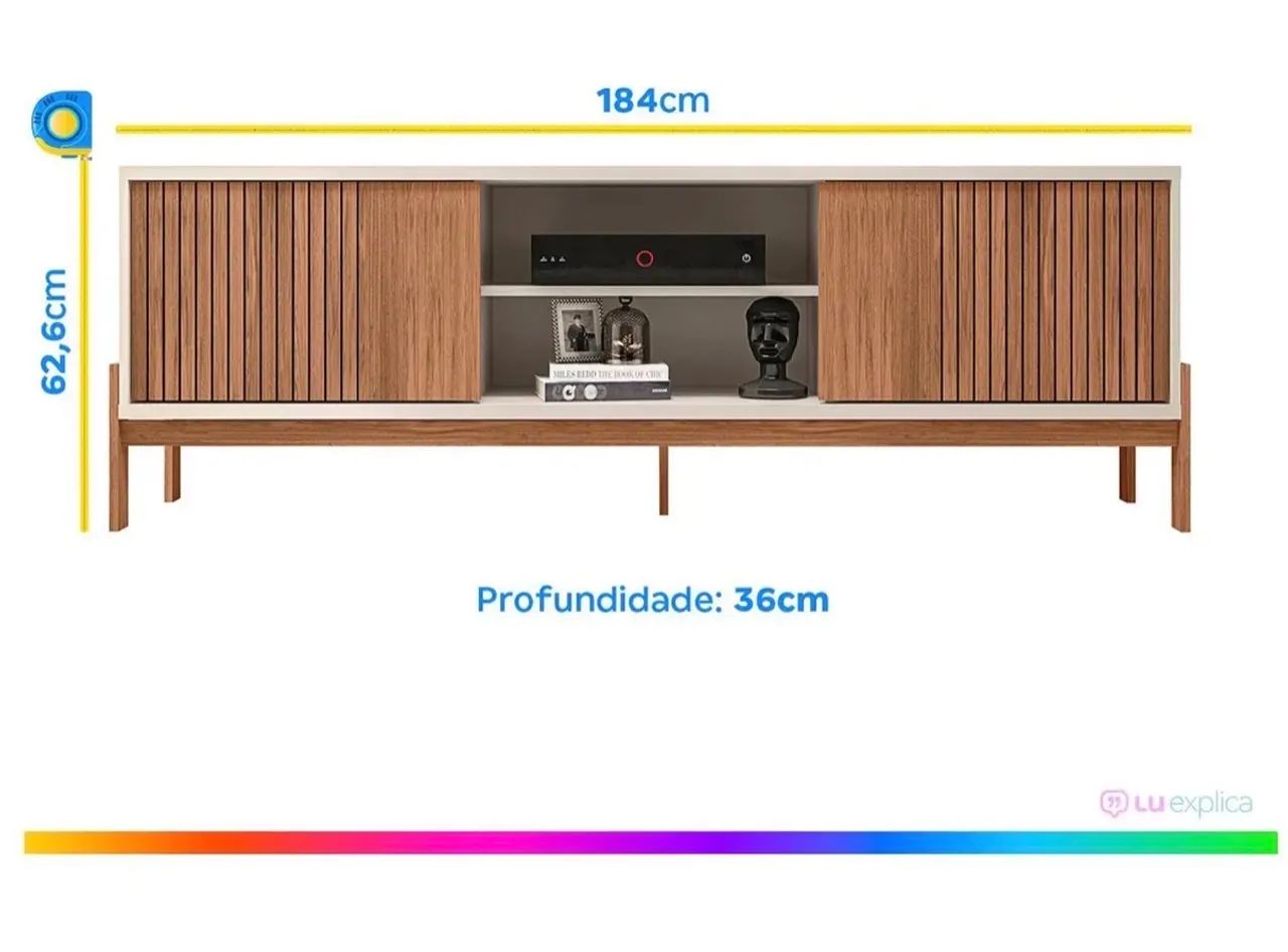 Rack para TV até 75 polegadas  - Foto 5