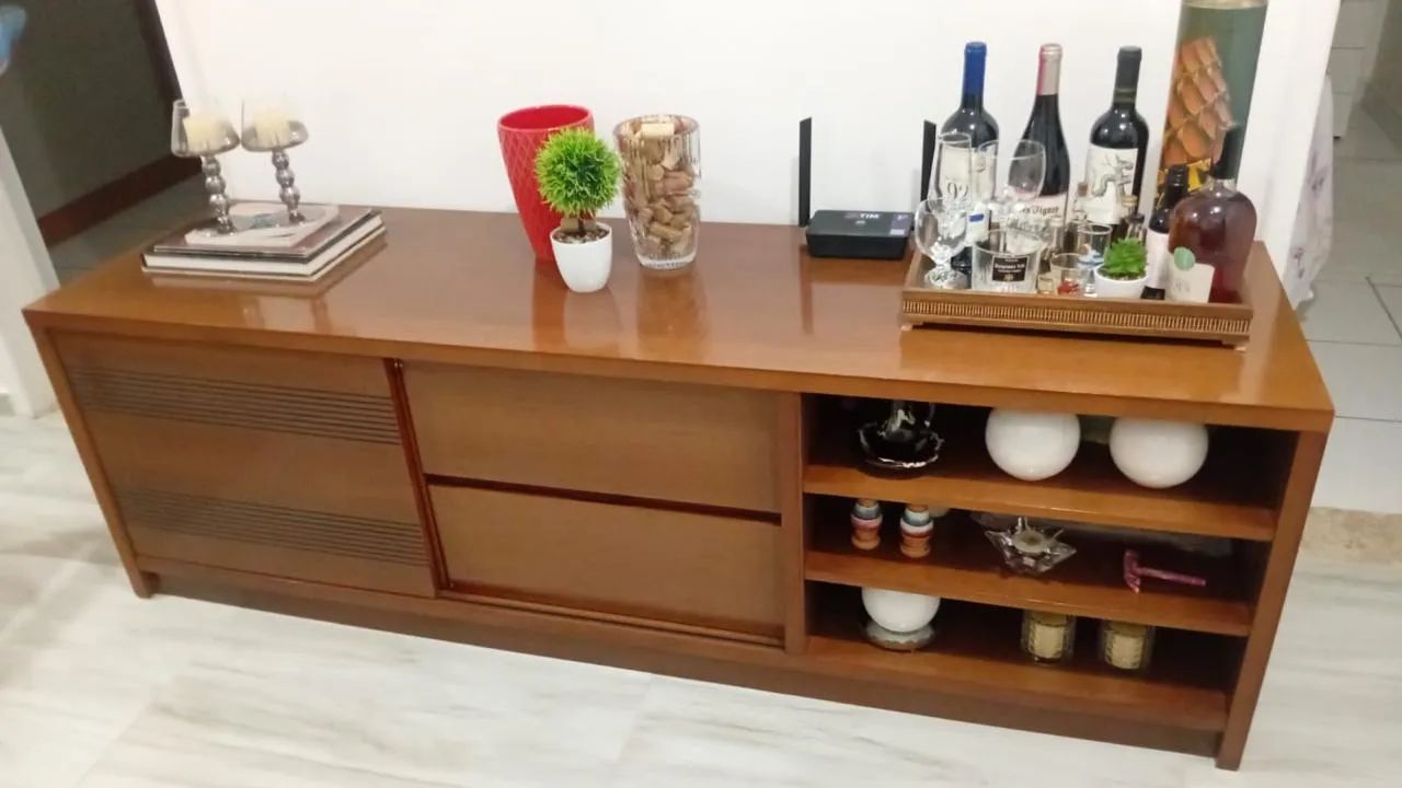 Vendo rack madeira 