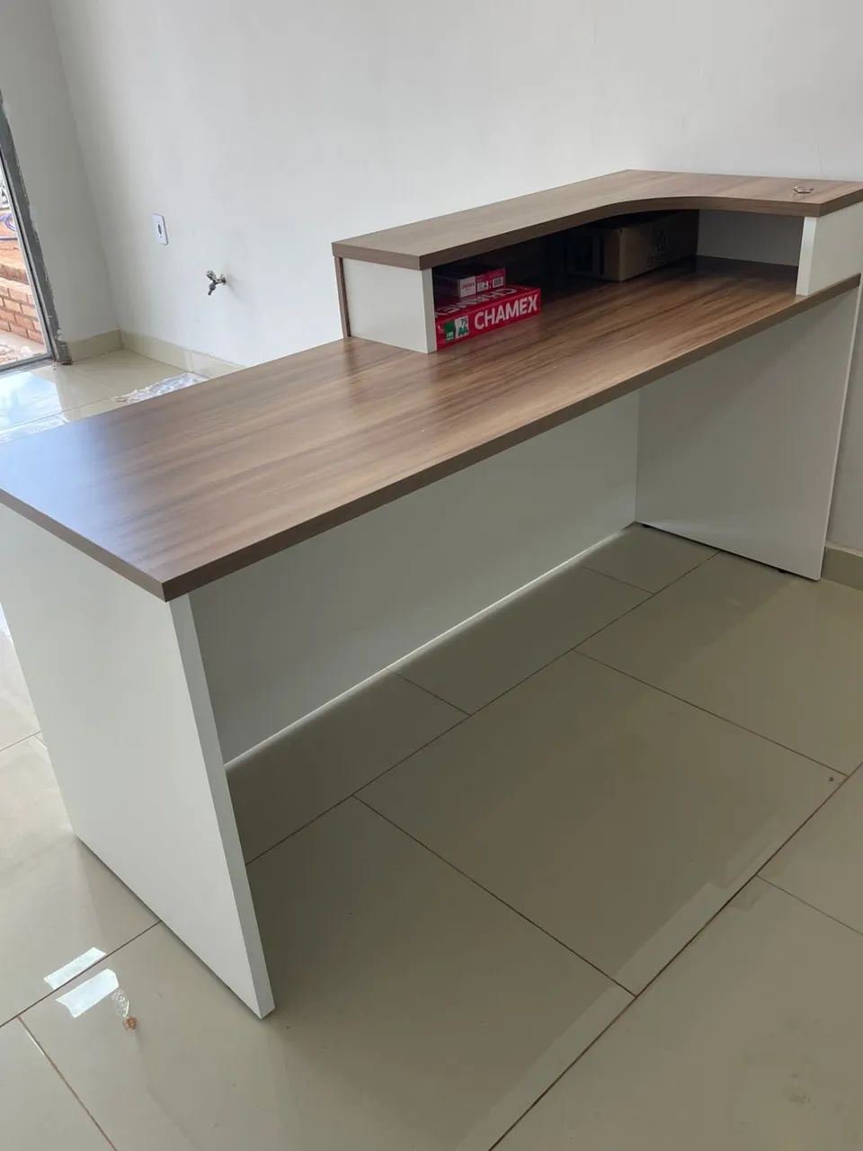 MESA ATENDIMENTO/RECEPCAO LOJA IKONOFFICE  - Foto 3
