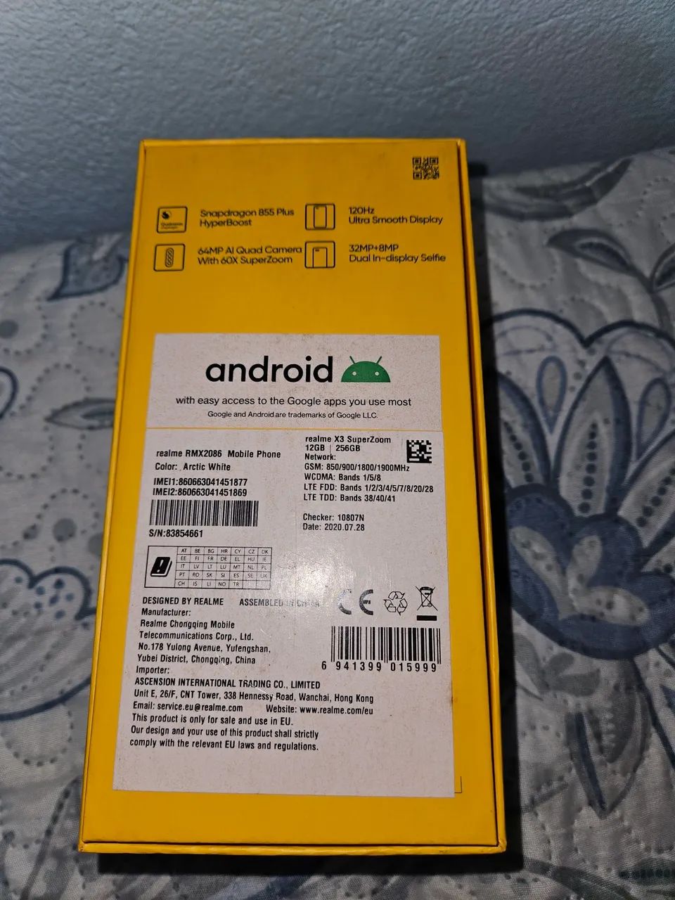 celular X3 super zoom 12gb 256gb com defeito - Foto 2