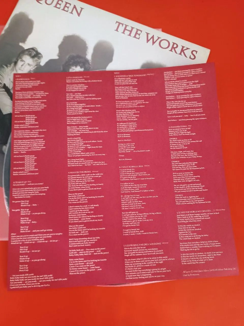 Disco de Vinil Lp Queen The Works  - Foto 3