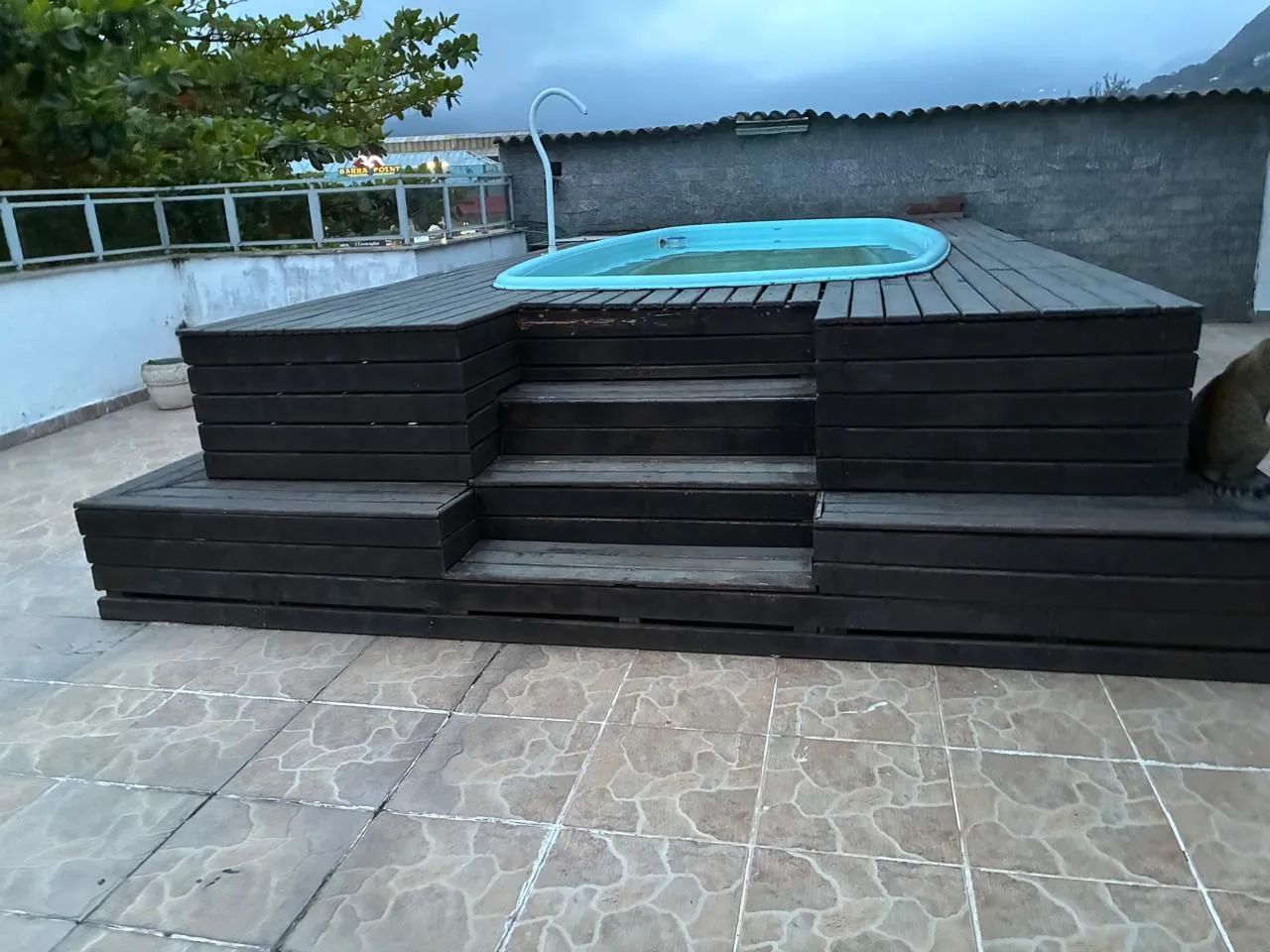 Piscina de fibra usada  - Foto 2