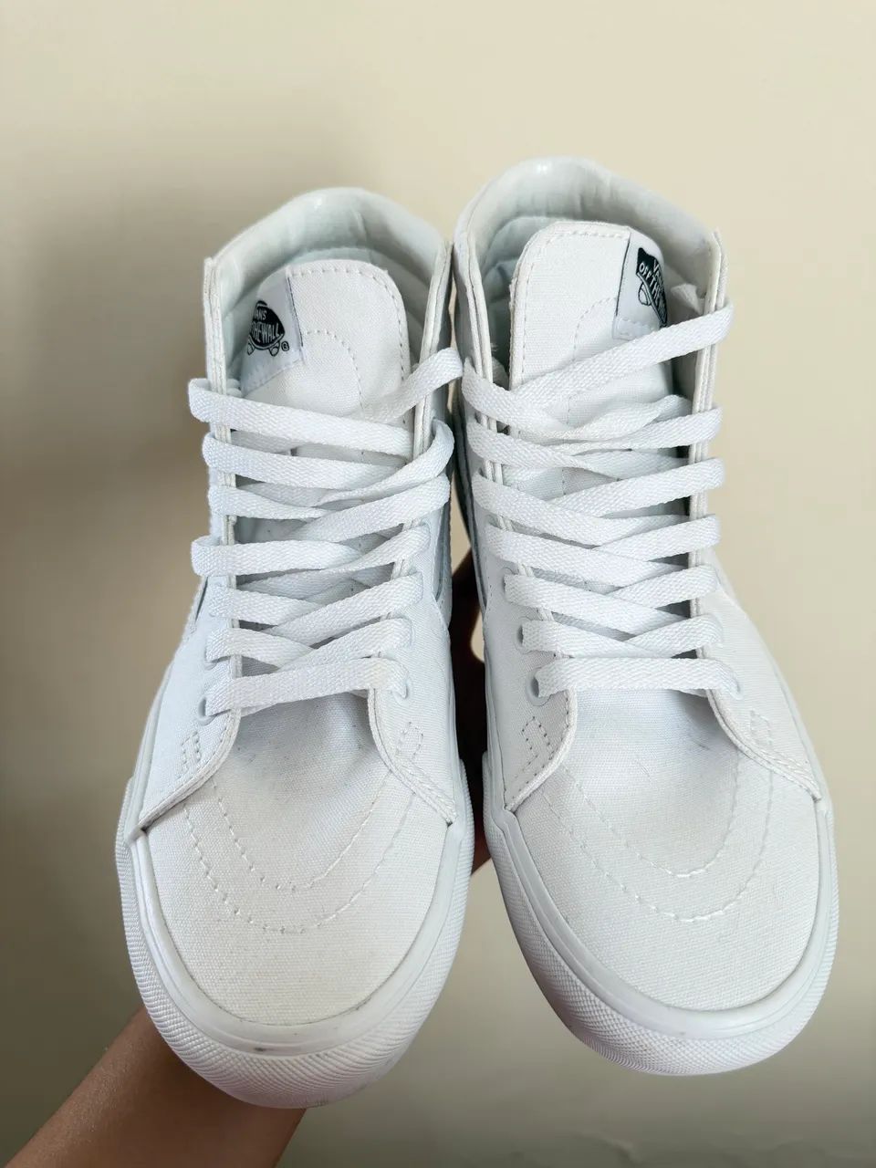 TÊNIS VANS SK8 HI PLATFORM 2.0 TRUE WHITE TRUE WHITE - Foto 2