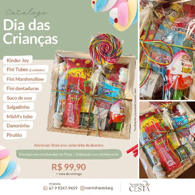 Cesta Dia das Crianças