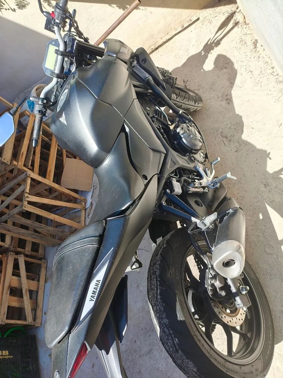 Moto zerada, pouco usada e bem cuidada - Foto 3