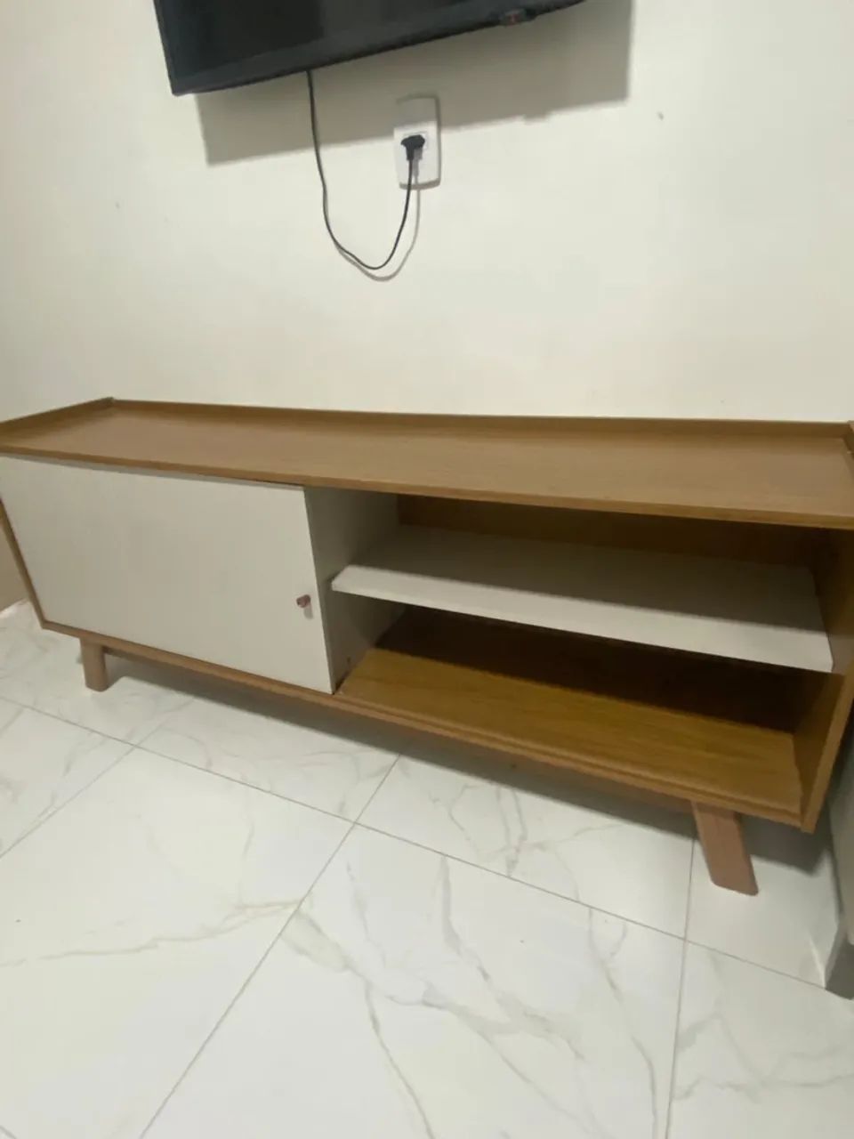Rack de televisão de até 65 polegadas TAXA Grátis 
