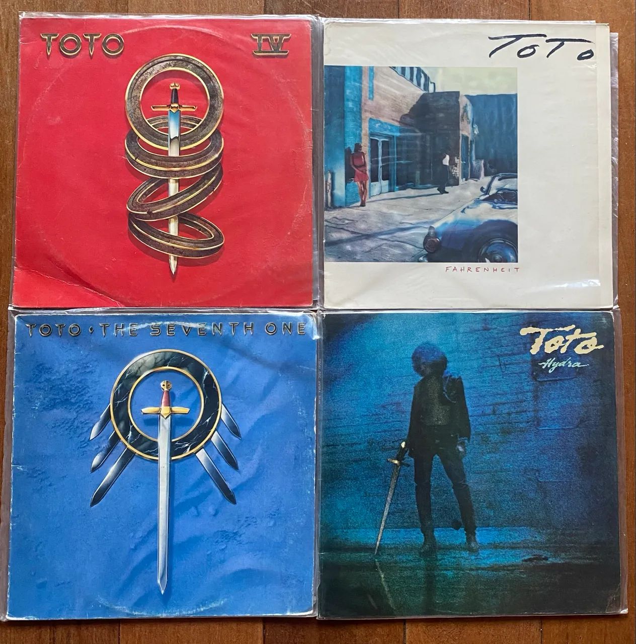 LPs discos de vinil banda Toto