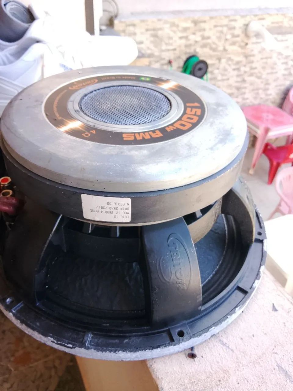 Boca de som triton 12 polegadas 1500 RMS - Foto 5
