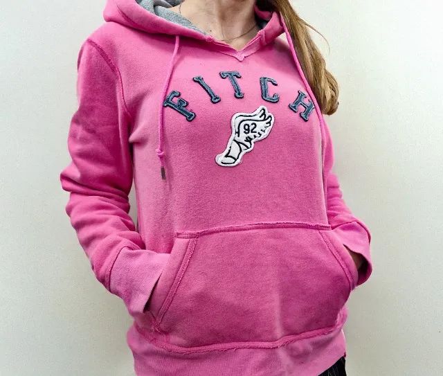 Moletom Abercrombie & Fitch rosa - g - Foto 3