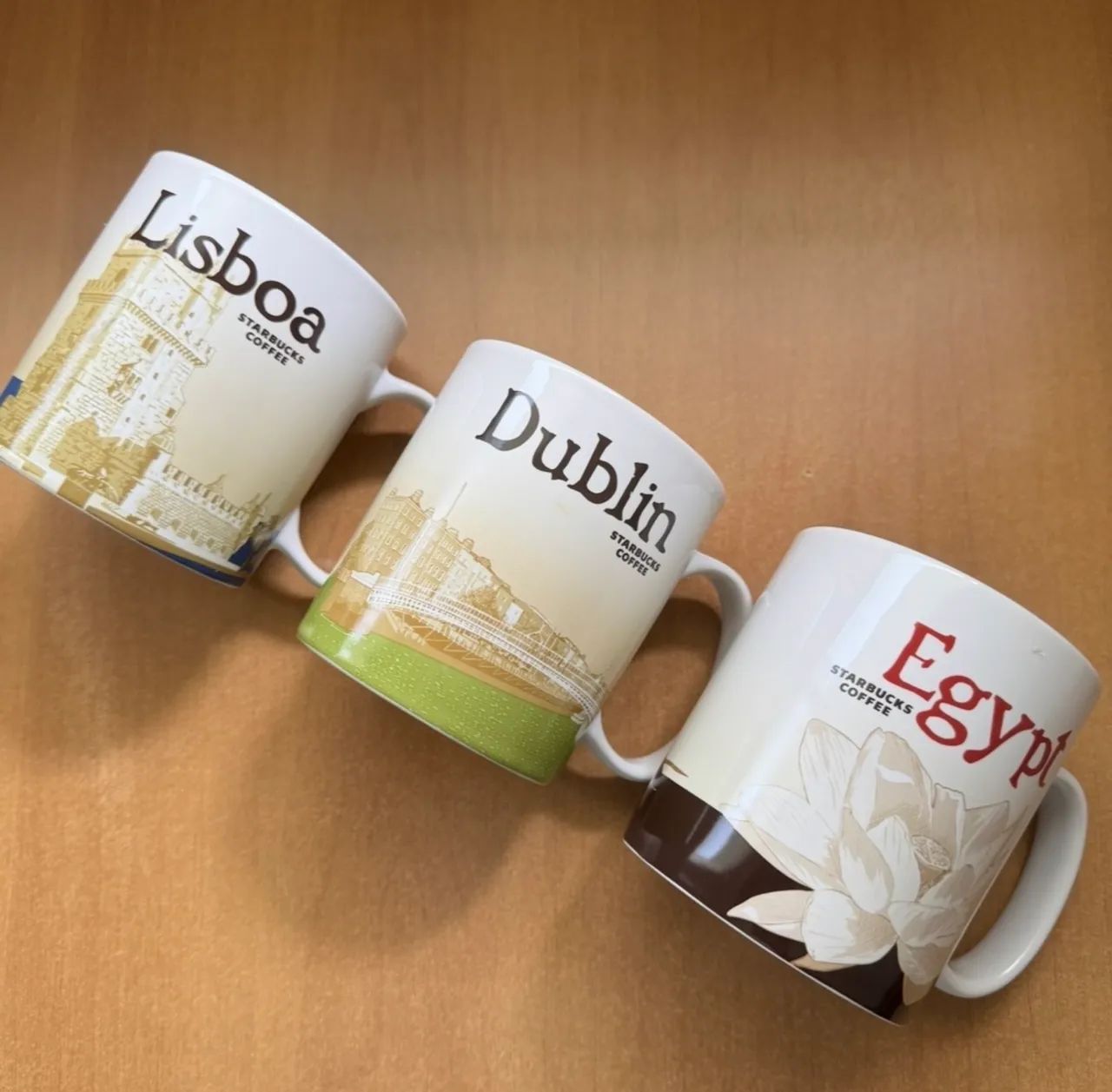 Canecas Starbucks-Coleção Países - Lisboa- Dublin-Egypt - Foto 3