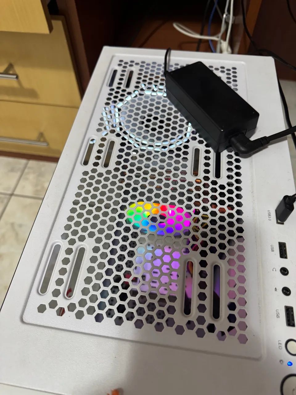 PC gamer branco - pronto pra jogar  - Foto 5
