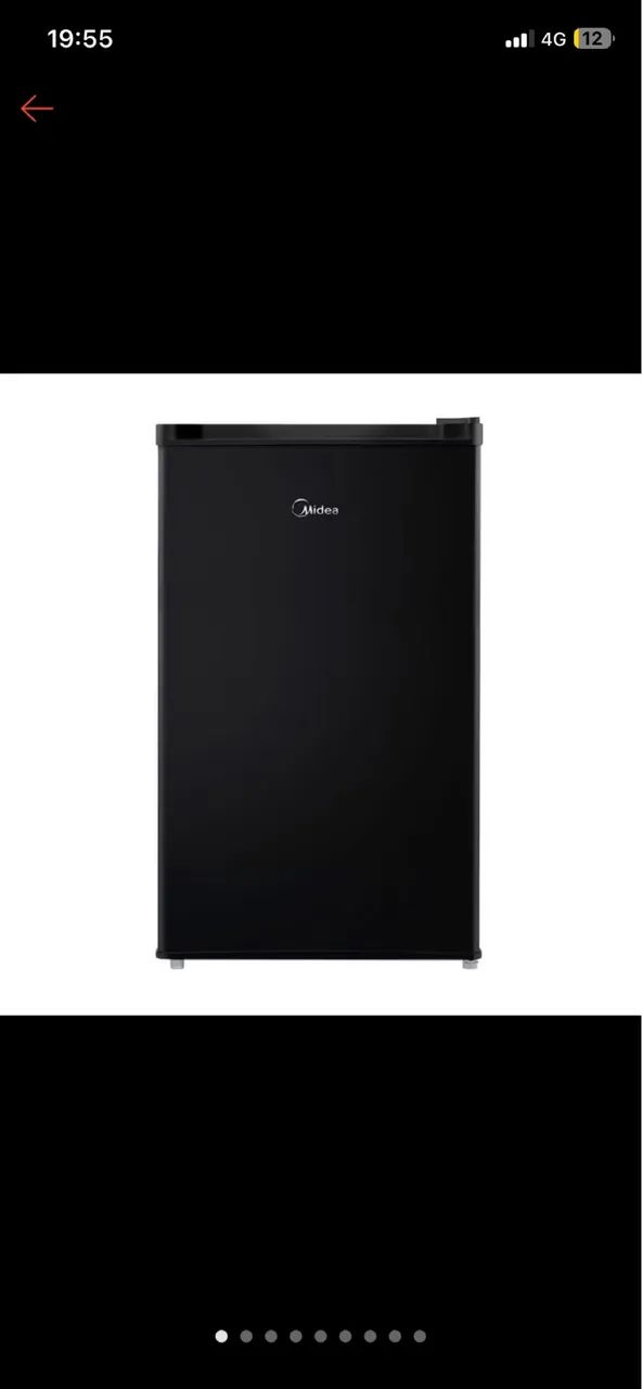 Frigobar midea inverter bivolt. 