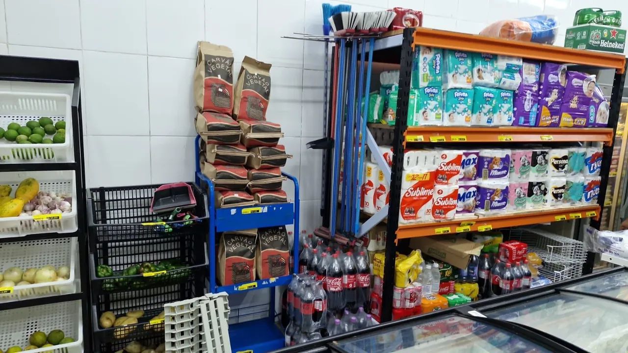 Gôndola de Aço / Prateleira para Loja / Mini Porta Pallet Novo - Foto 2