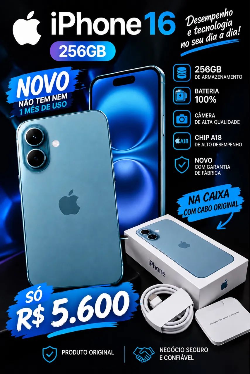 IPHONE 16 256GB - Foto 5