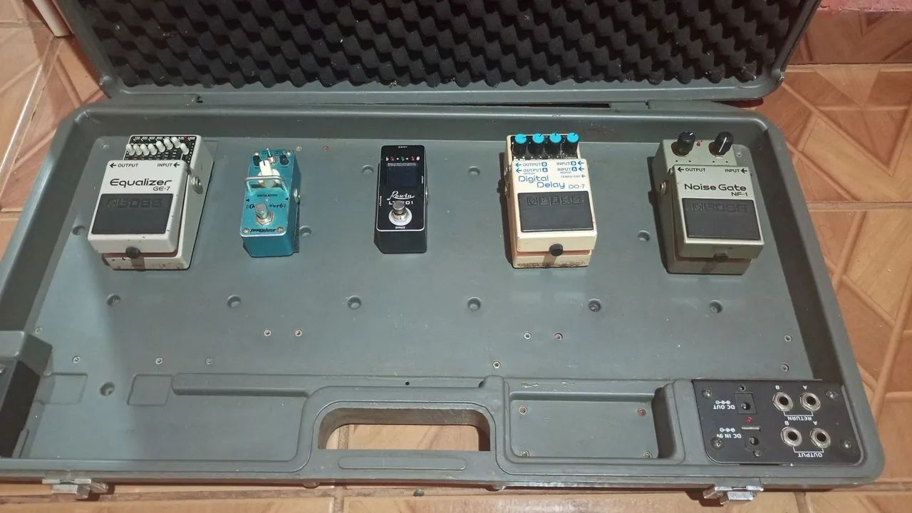 Pedais analógico/ case - Foto 4