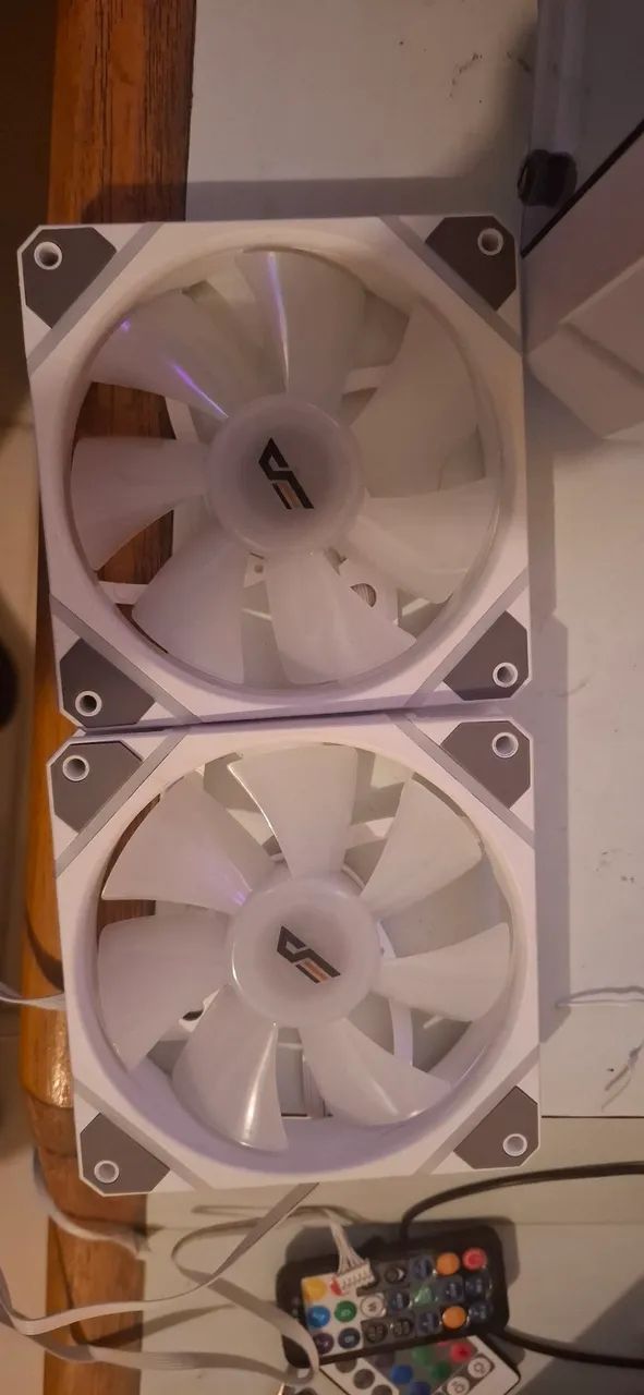 2 VENTOINHA AIGO DARKFLASH BRANCO - Foto 2