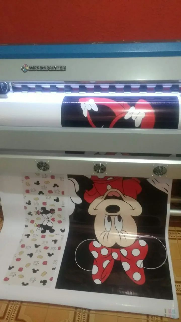Plotter imprimiprinter xp 600 1,80m ecosolvente  - Foto 3