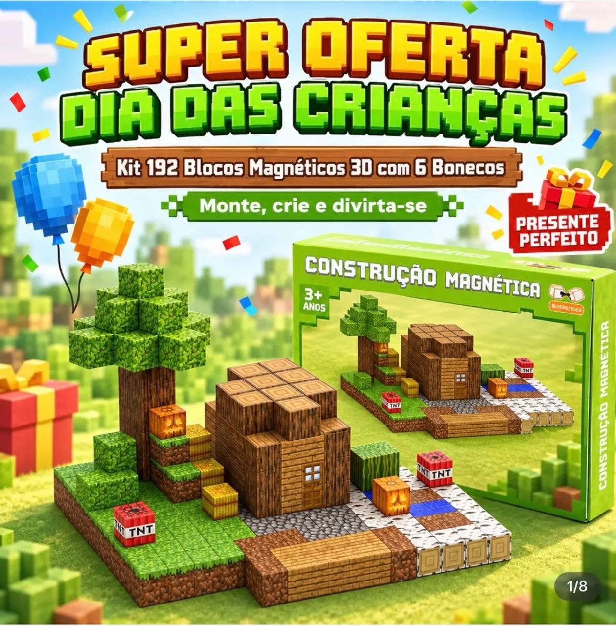 Blocos magnéticos  - Foto 2