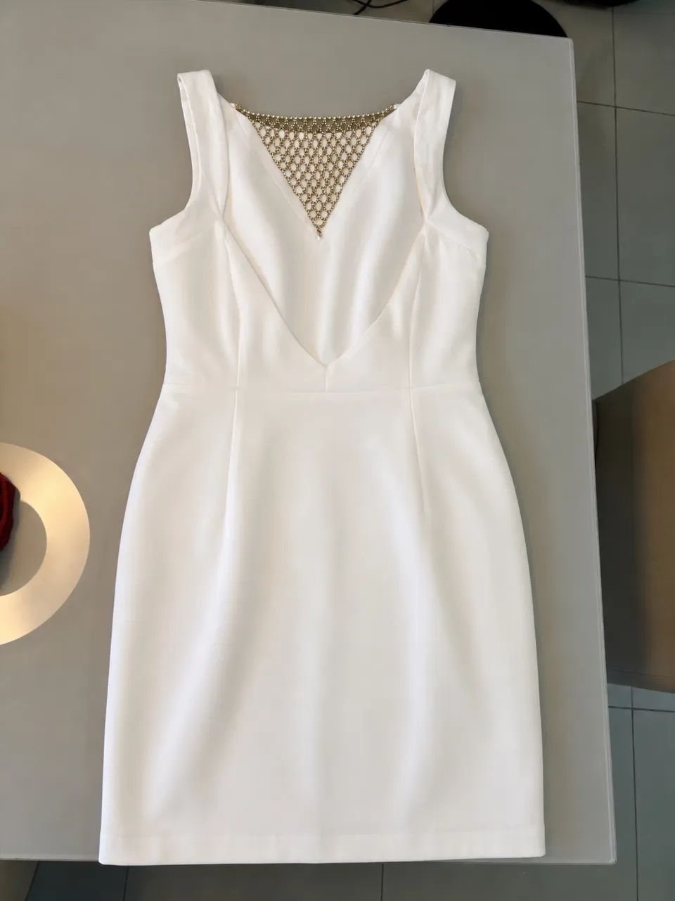 Vestido Carmim off white  - Foto 4