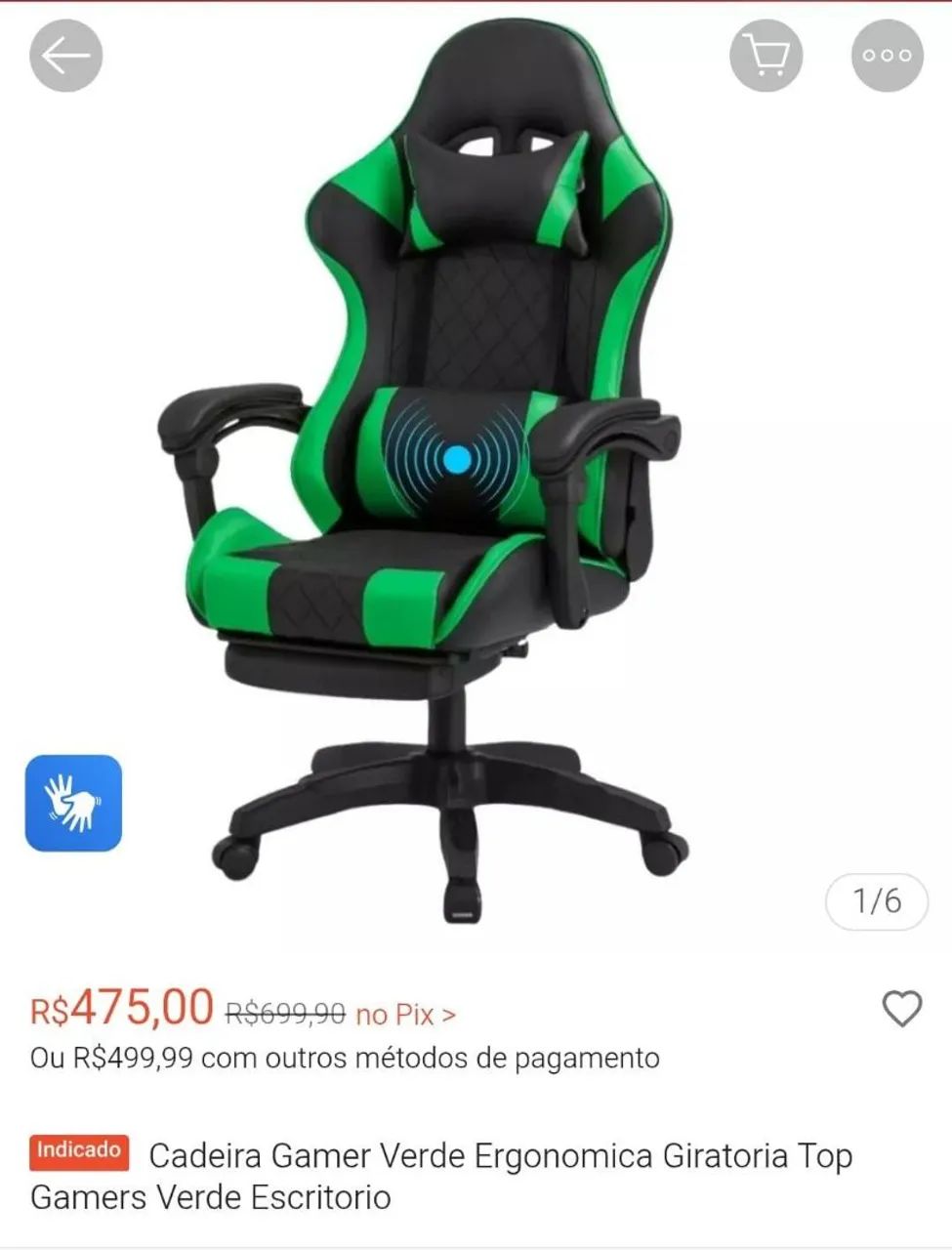 Cadeira gamer - Foto 3