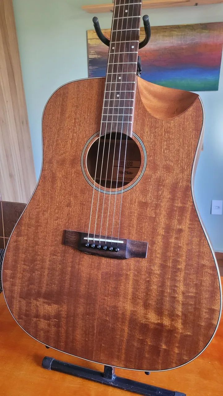Violão Aço Elétrico Redburn 