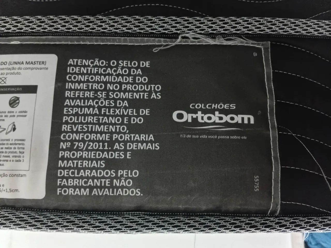 Vendo Cama Box Queen Ortobom + Colchão Ortopédico - Foto 4