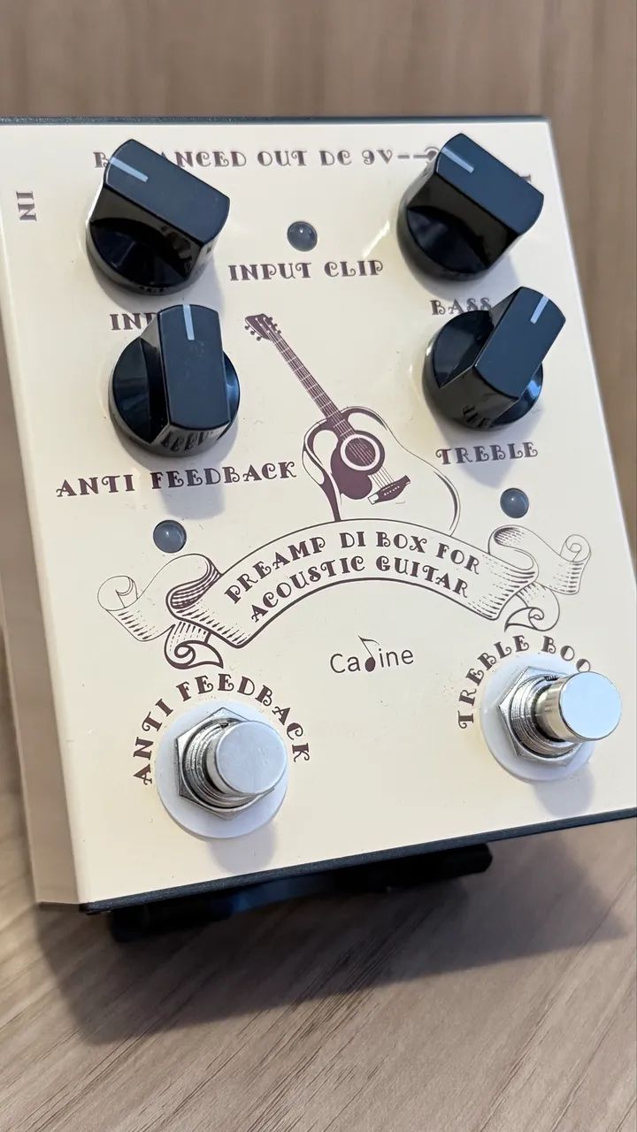 PreAmp DI para Violão 