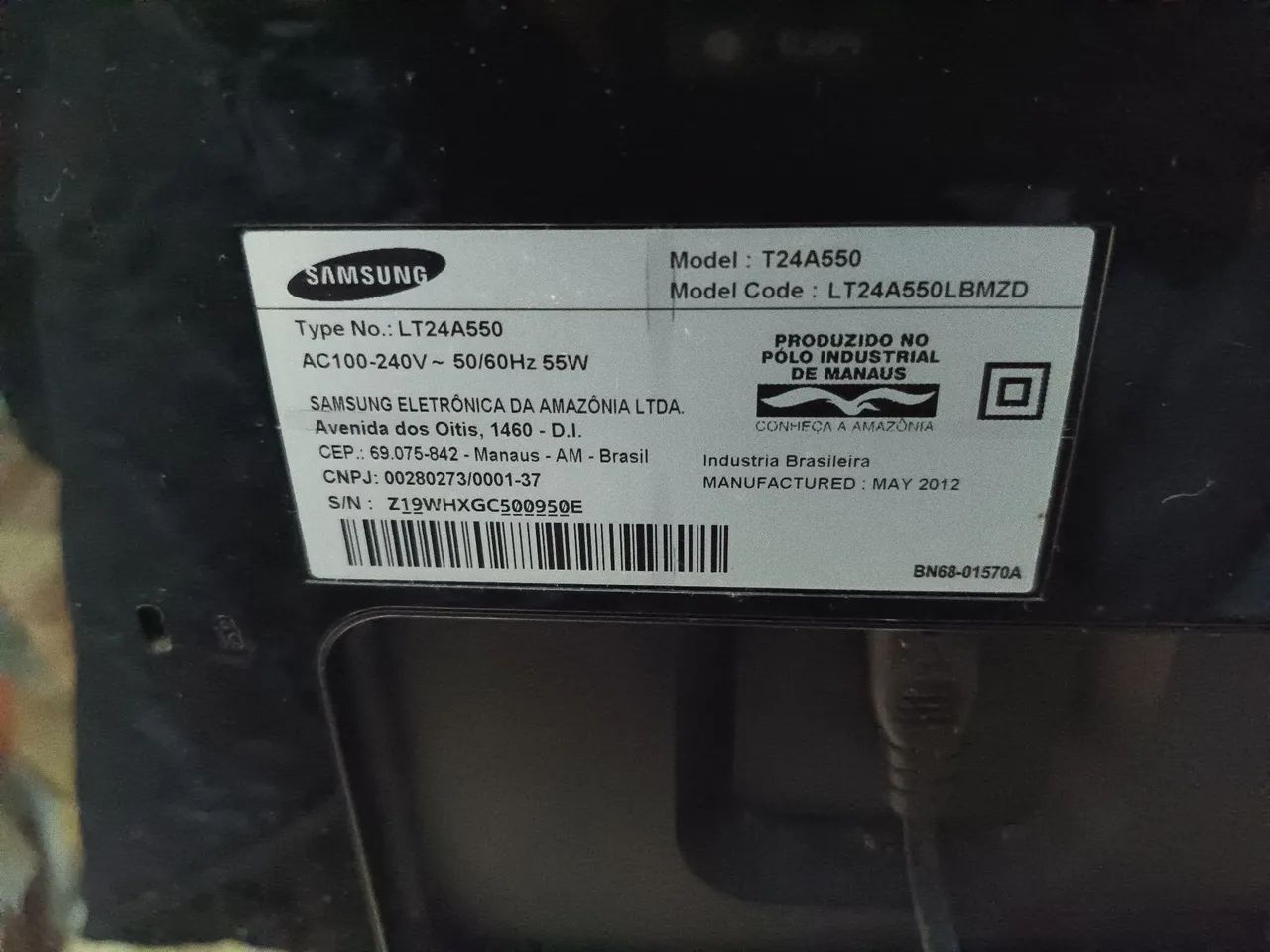 Monitor Samsung 24 polegadas (ler descrição) - Foto 3