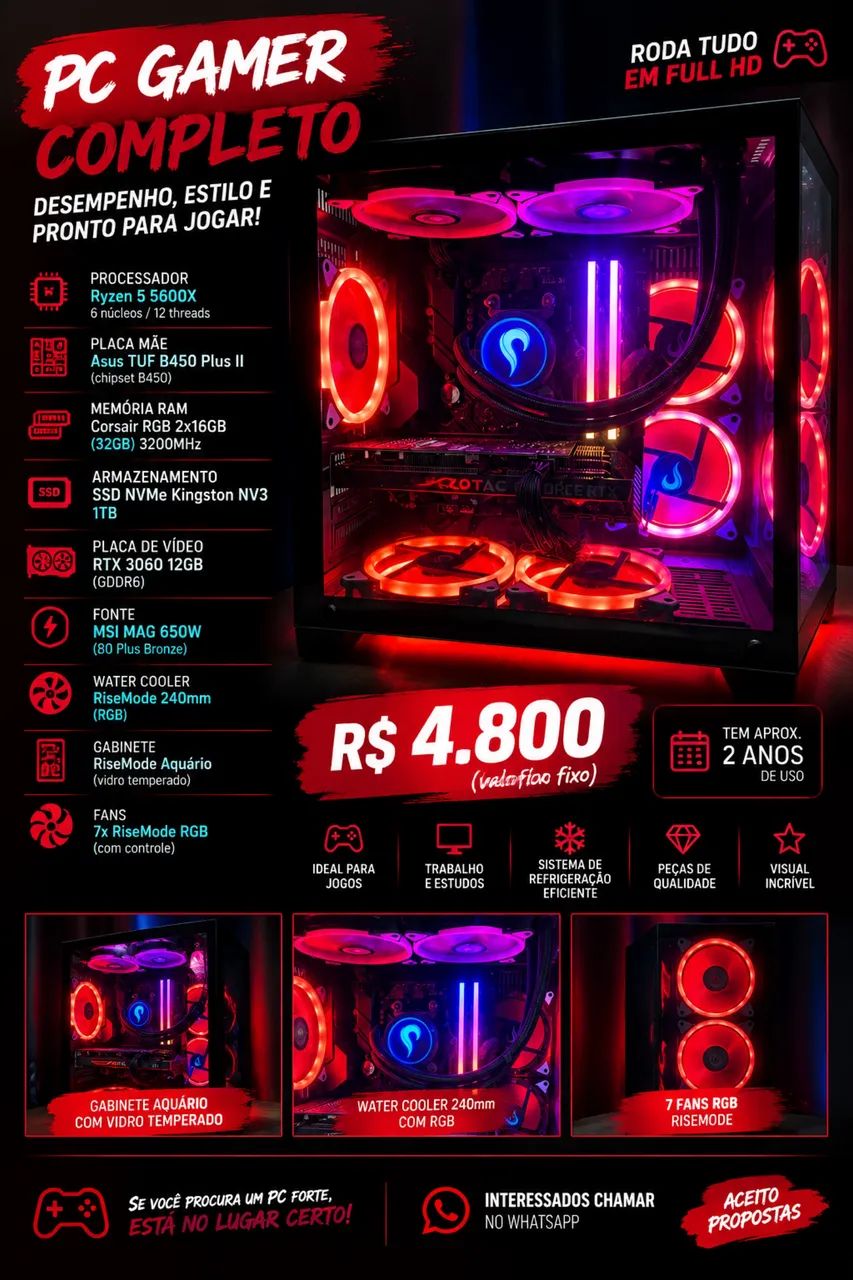 PC Gamer Ryzen 5 