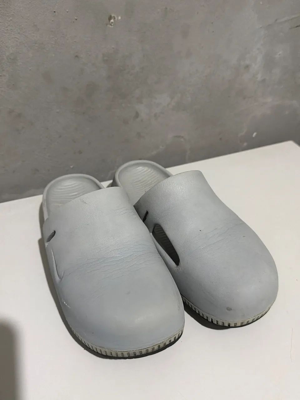 Sandália mule calm Nike Cinza 38 - Foto 5
