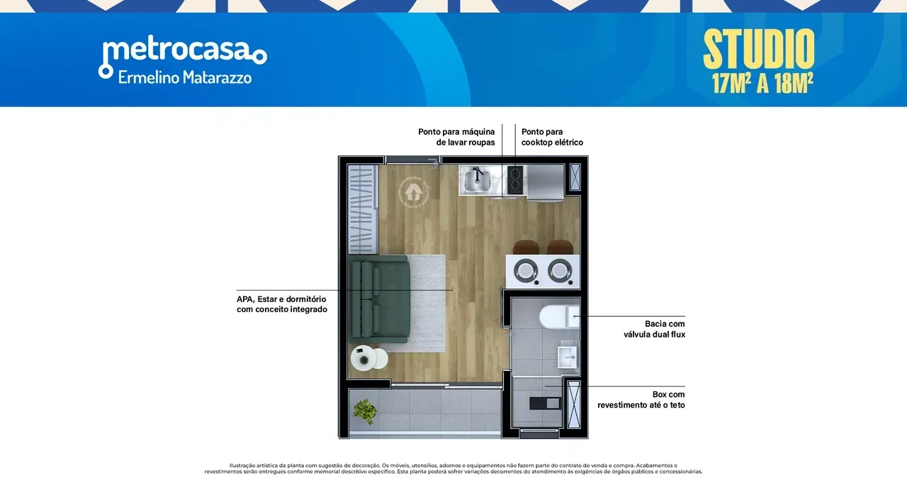 PLANTA 17m²