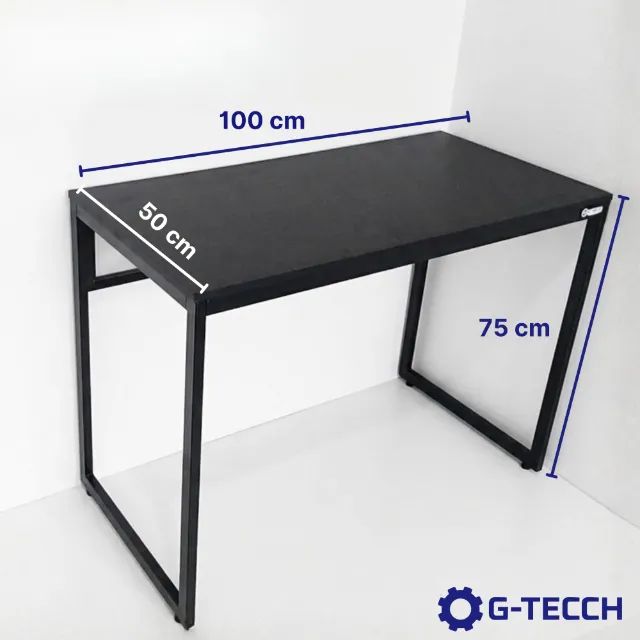  Mesa de Escritório Reforçada 1m NOVA Birô Industrial Multiuso para Computador Notebook  - Foto 5
