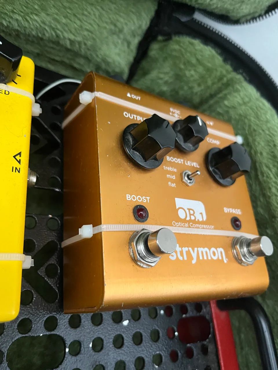 Pedal compressor e Bost Clean da Strymon OB1 - Foto 2