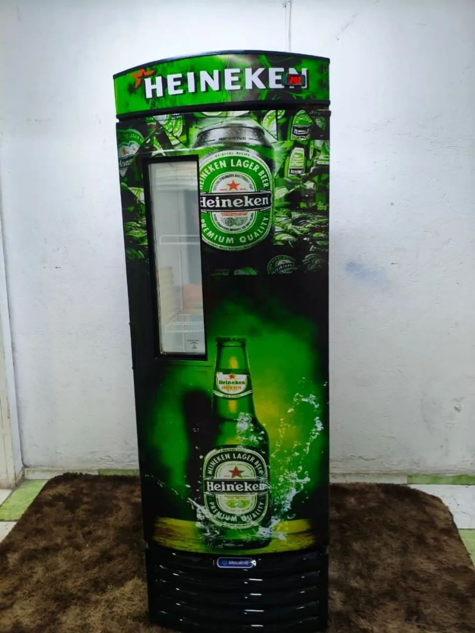 Cervejeira Usada Com Filete Vidro 