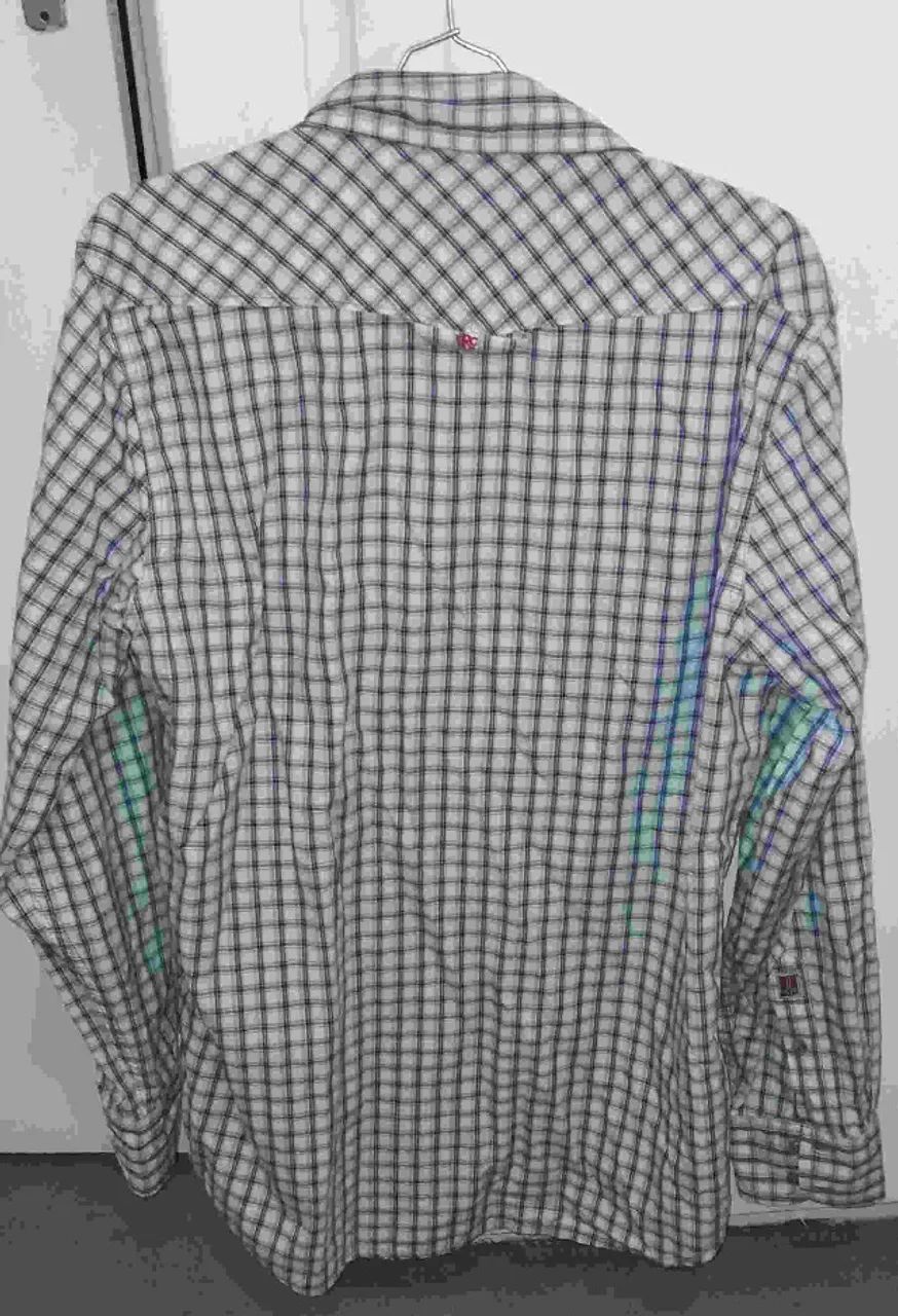 Camisa Xadrez Manga Longa - Foto 4