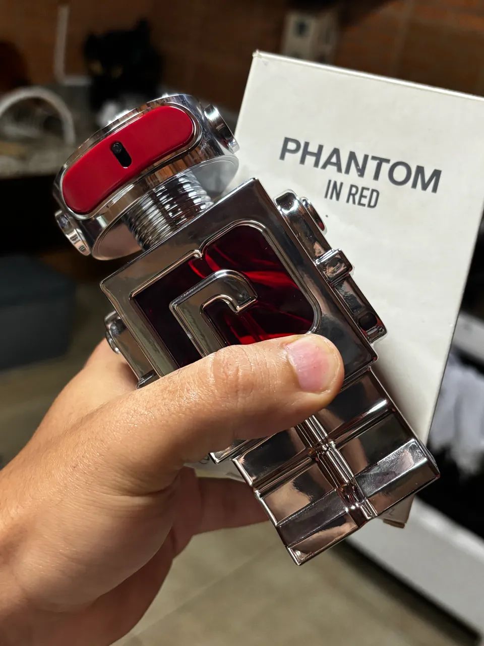 Phantom In Red Elixir Paco Rabanne Parfum 100ml  - Foto 3