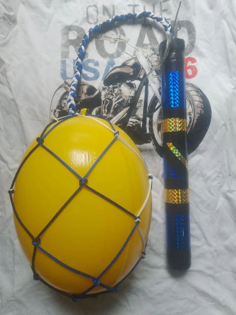 BOLAS TRANÇADAS DE BATE-BOLA COM O CABO PADRONIZADO  - Foto 4