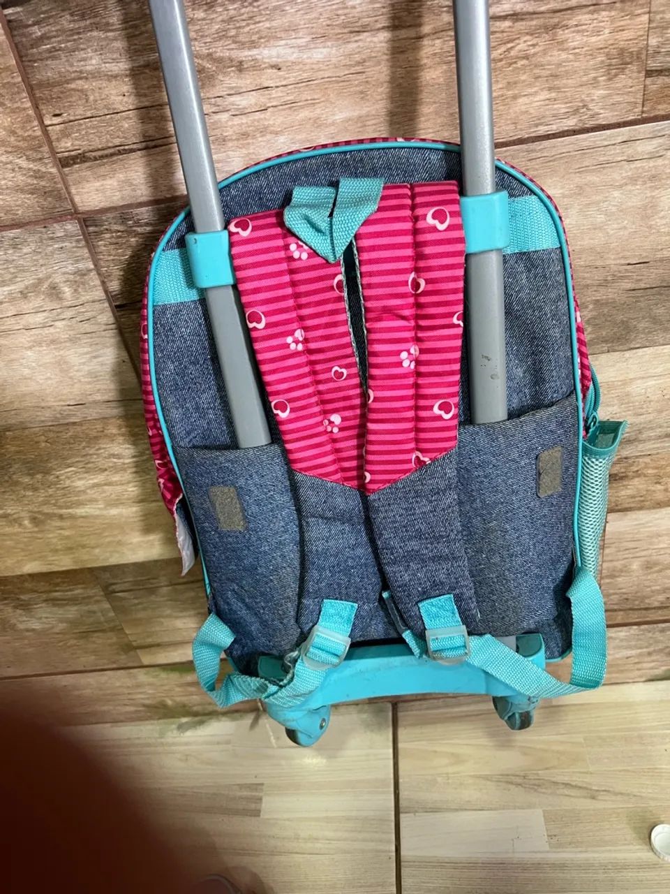 Kit Mochila rodinha infantil  - Foto 3