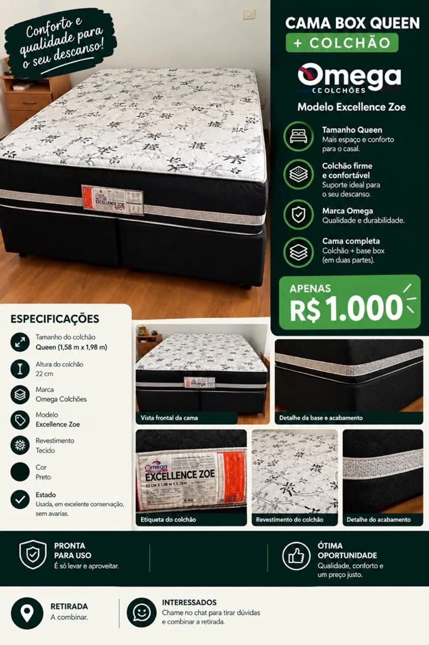 Cama Queen Size