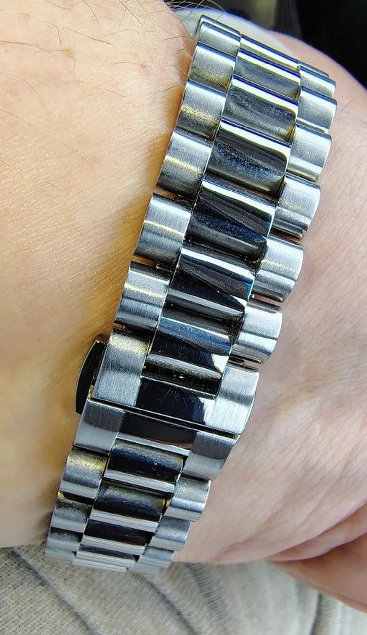 Relógio Aimimo Design estilo Rolex Day-Date - Foto 5