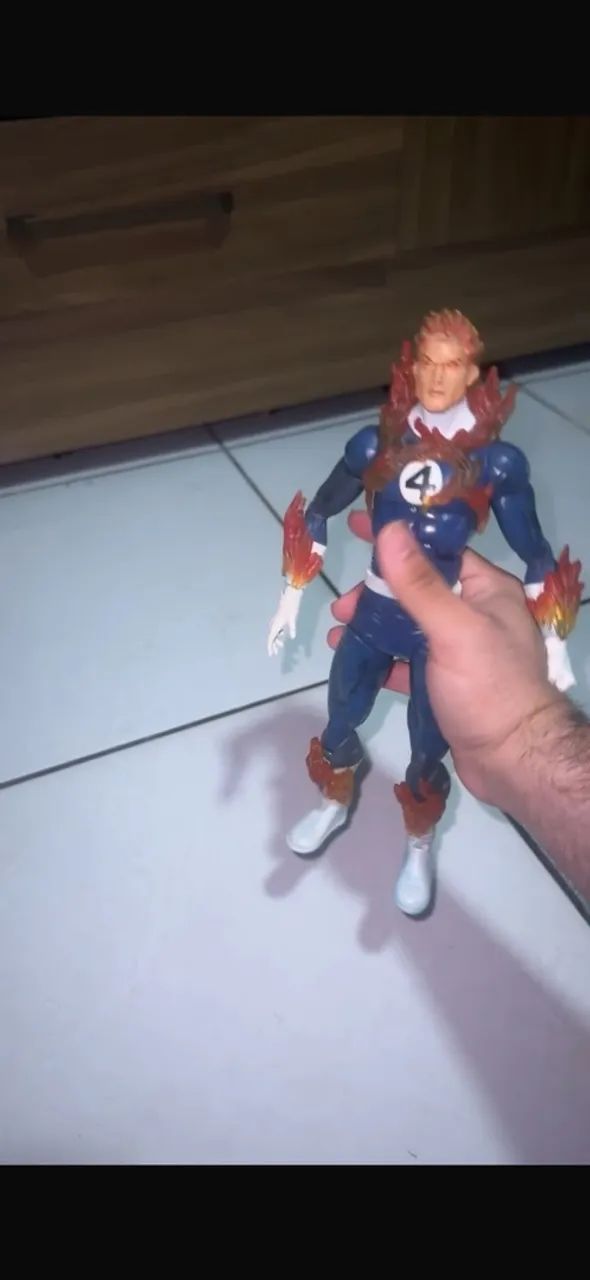 tocha humana marvel legends ícons 12 polegadas /30 cm 