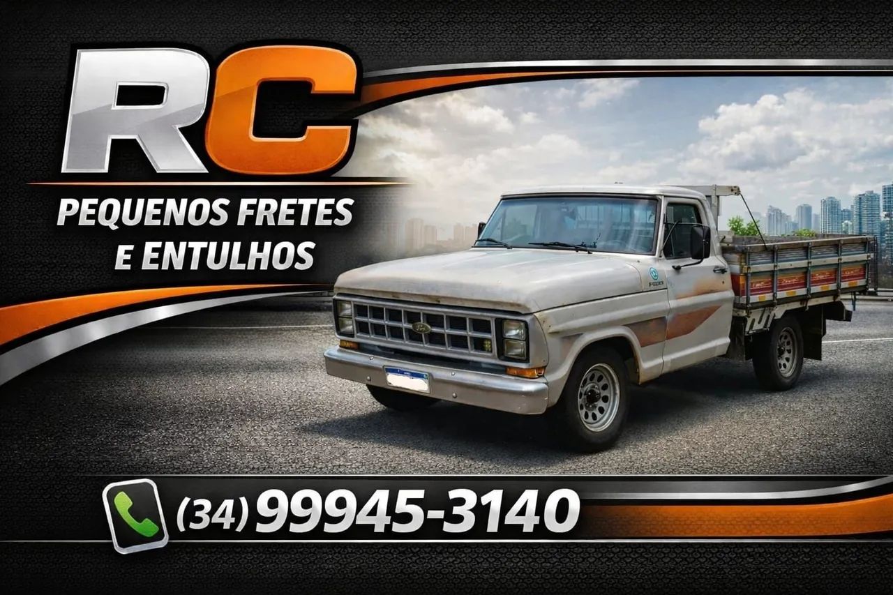 Pequenos fretes e retirada de entulho .