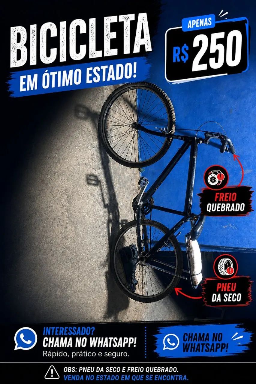 Vende-se bicicleta aro 26